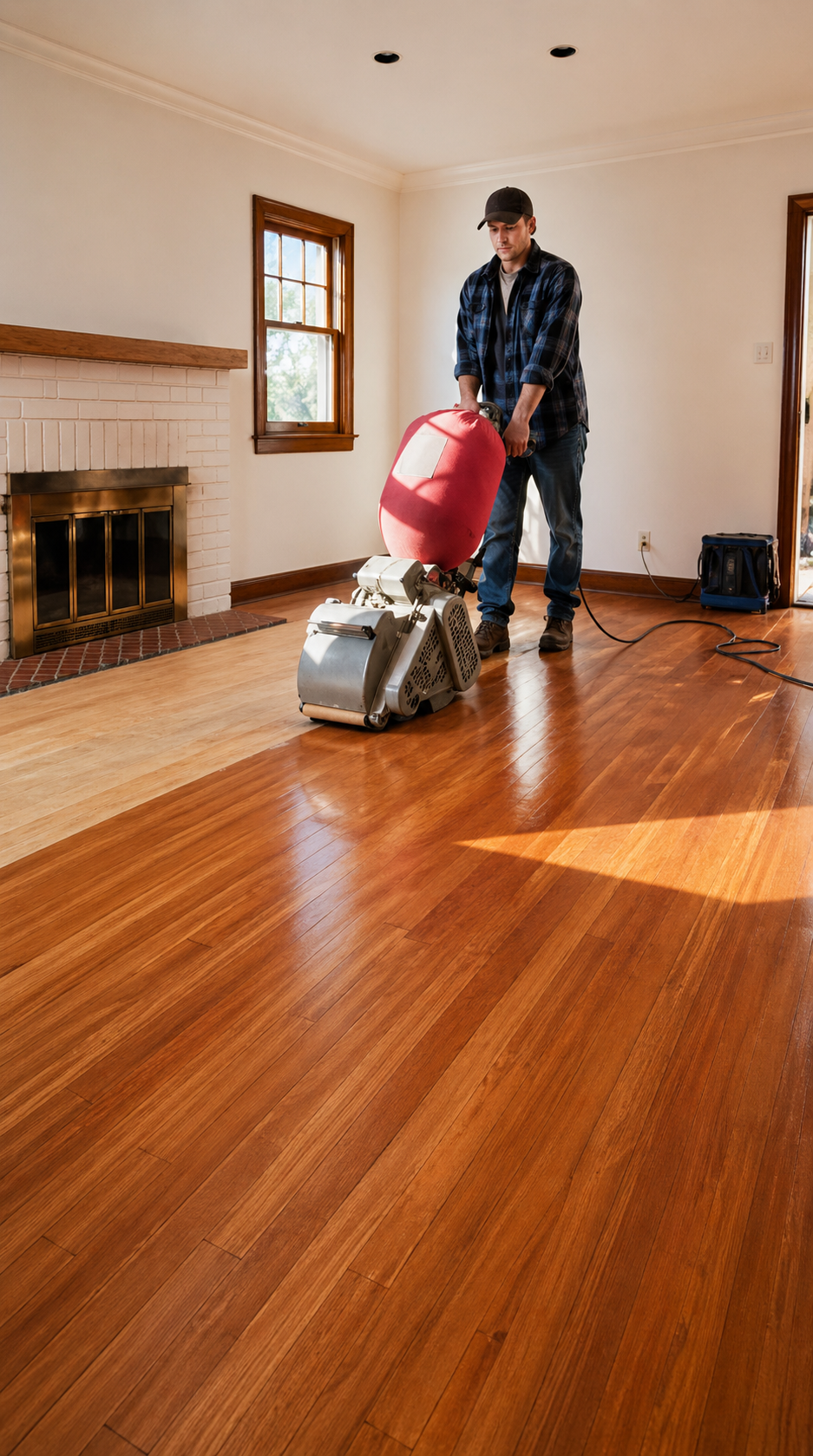 Timber Floor Refresh & High-Gloss Polishing Perth